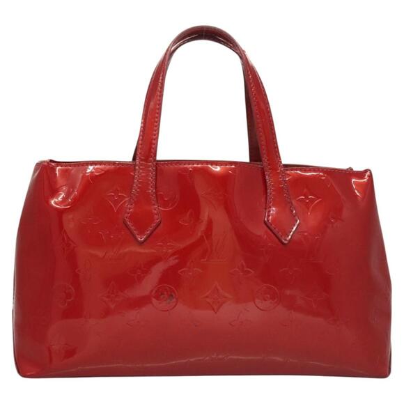 LOUIS VUITTON Monogram Vernis Wilshire PM Bag Pomme D'amour M93642 - Picture 3 of 12